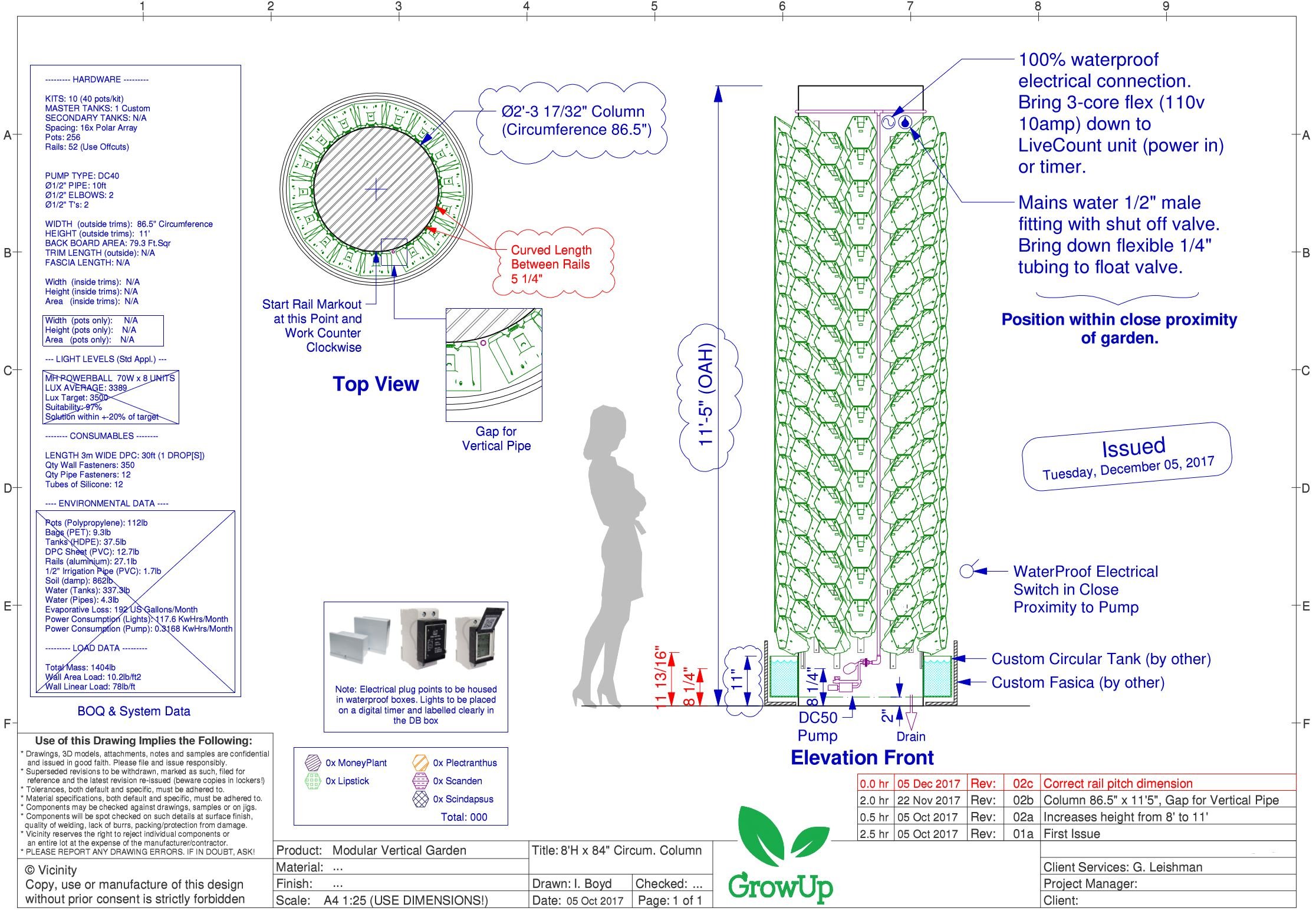 Column Cad Drawing Image