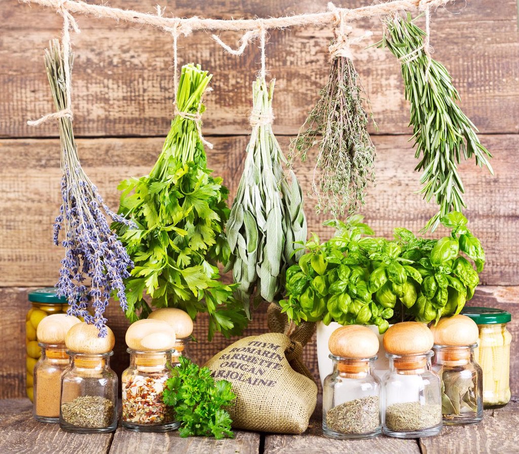 Growup vertical farming | dried herbs in the kitchen